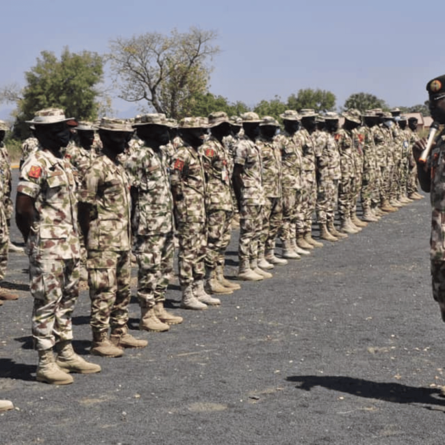 Military Officers retires