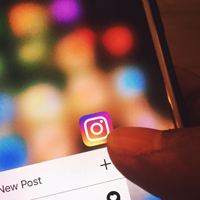 Instagram repost button