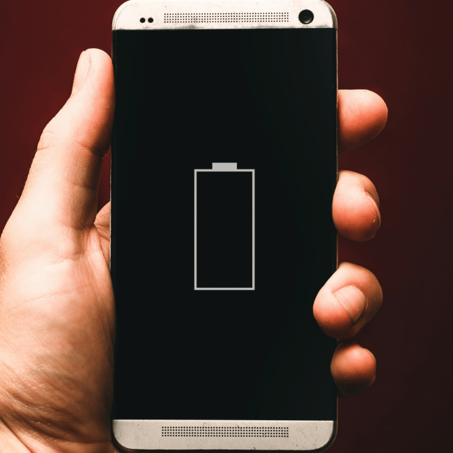 phone battery drains