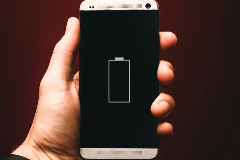 phone battery drains