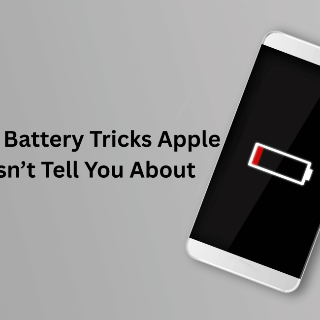 IPhone battery tricks