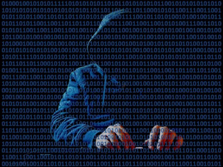 Cliche Hacker and Binary Code