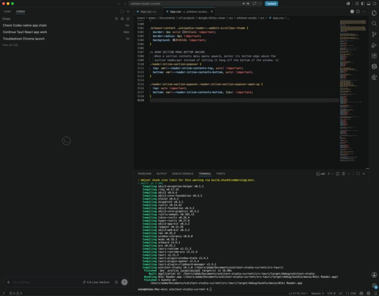OpenAI Codex extention for VScode