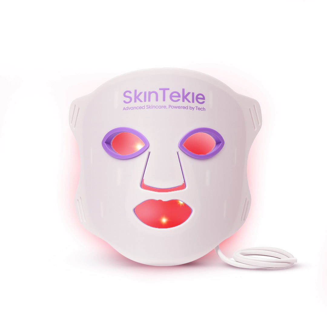 SkinTekie LED Face Mask — at-home red light therapy device