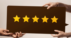 5 star reviews
