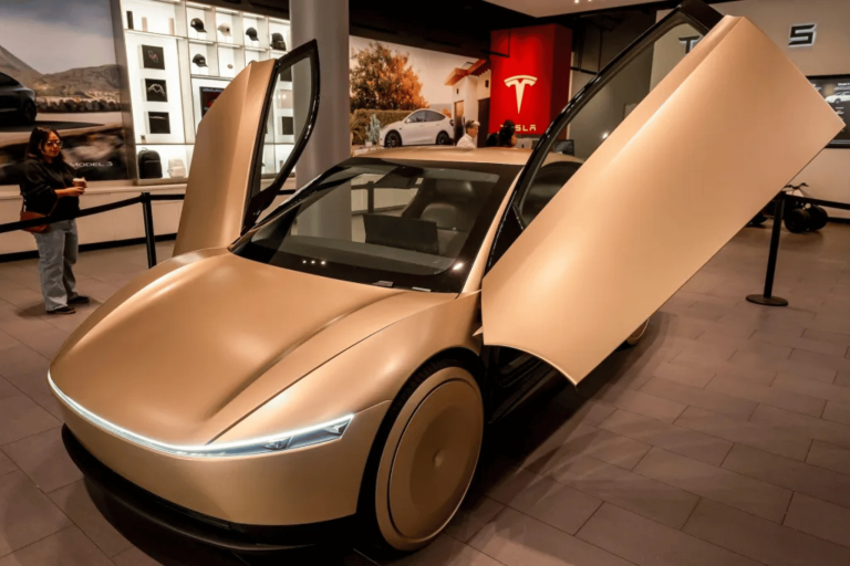 Tesla Cybercab Testing Begins in Austin Without a Steering Wheel or Pedals