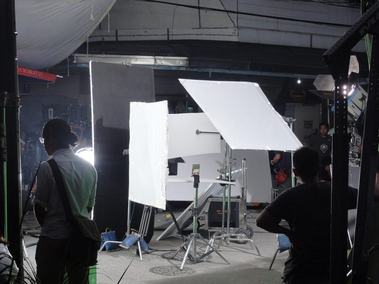 Video production studio setup (santa mesa, manila; 2014-11-06)