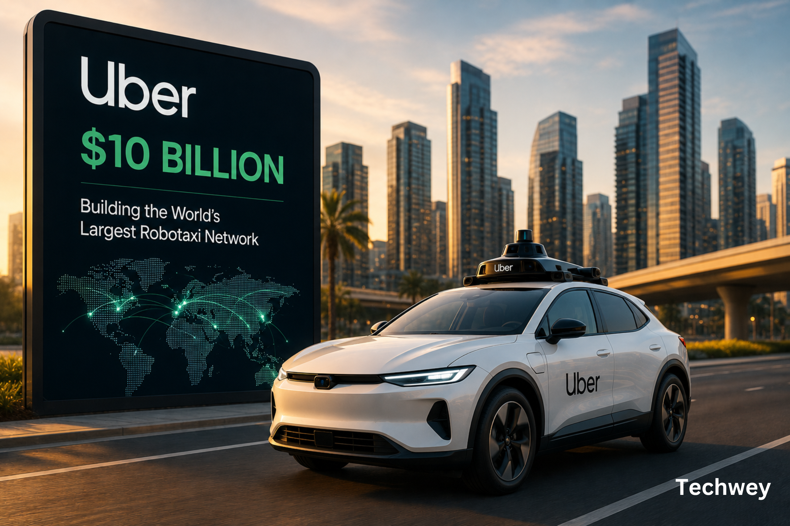 Uber robotaxi network 2026
