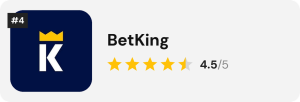 BetKing logo – #4 betting site in Nigeria, rated 4.5/5