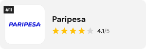 Paripesa logo – #11 betting site in Nigeria, rated 4.1/5