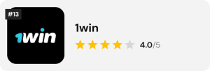 1win logo – #13 betting site in Nigeria, rated 4.0/5
