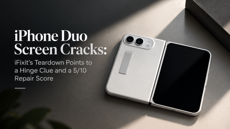 iPhone Duo Screen Cracks: iFixit Teardown Finds a Clue